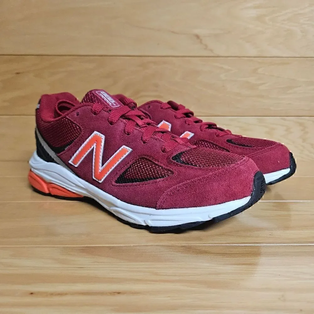 New Balance 888 Size 4.5 Youth Red Kids Boys Girls Sneaker Shoe GK888CB2